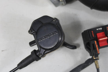 Honda branded ATV Keihin Carburetor New model VE90CAEL with air tube, throttle/cable , switch/cable  sku 7139