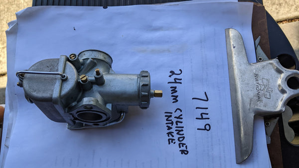 Sold Ebay Honda  Motorcycle Carburetor New 24mm  sku 7149