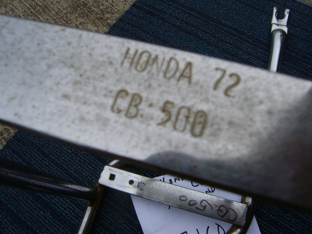 Sold Ebay Honda CB500 1972 AAA Brand Luggage rack sku 7160