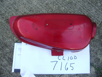 Sold ebay Honda CL100 OEM right sidecover red honda 83540-108-7610 sku 7165