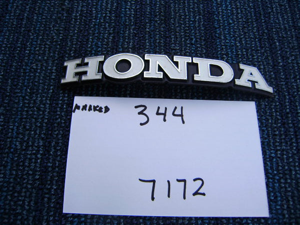 Honda CB350G Gas Tank Emblem Badge sku 7172