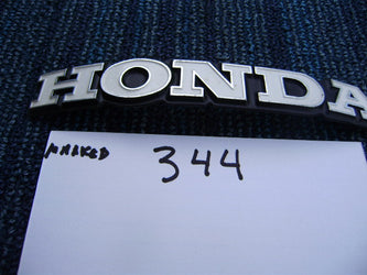 Honda CB350G Gas Tank Emblem Badge sku 7172