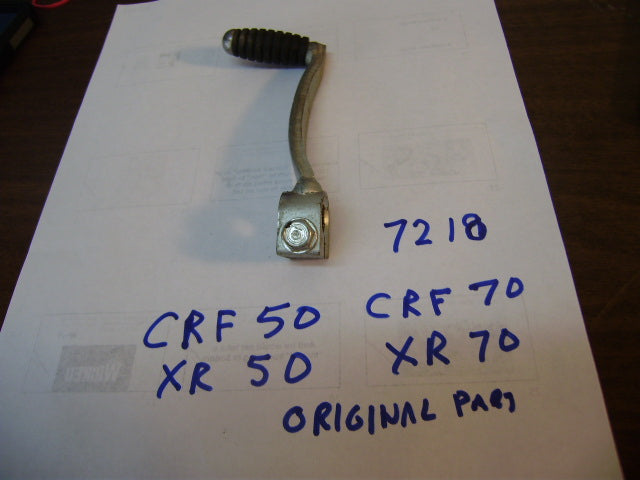 Honda XR50 CRF50 XR70 CRF70 OEM gear shift lever sku 7218