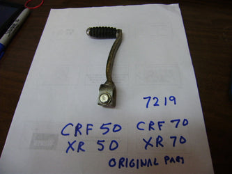Honda XR50 CRF50 XR70 CRF70 OEM gear shift lever sku 7219