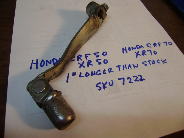 Honda XR50 CRF50 XR70 CRF70 Aftermarket  Folding gear shift lever sku 7222