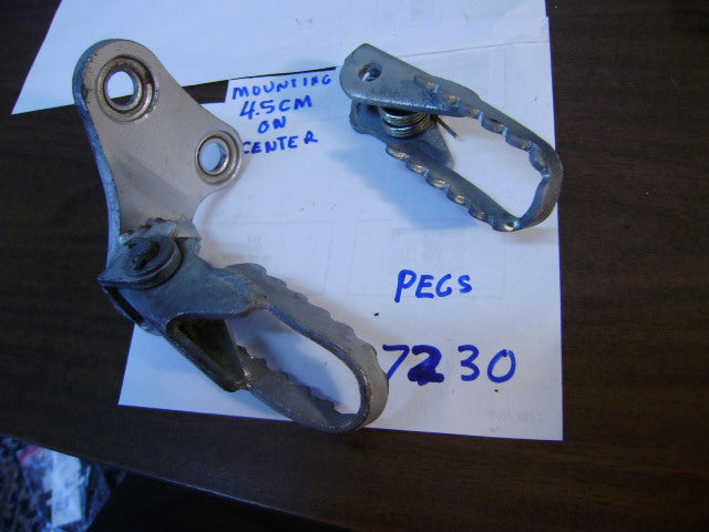 Spring Loaded Baluster Peg Off-Road Footpegs Heavy Dutiy Spring Loaded sku 7230 ...