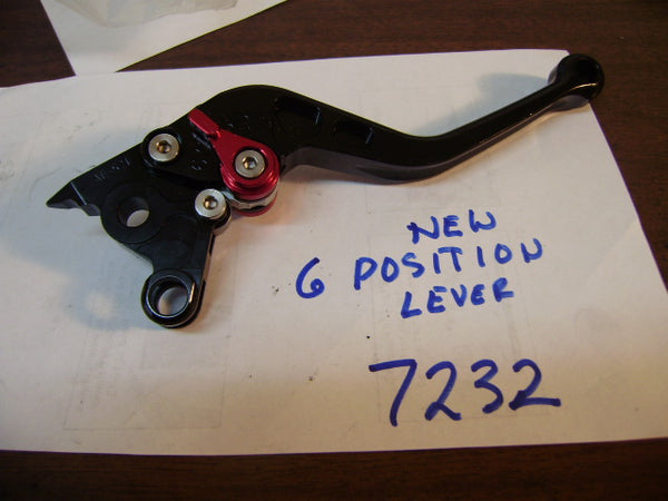 New 6 position brake or clutch lever 7232