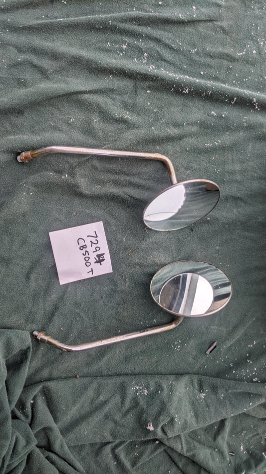 Honda CB500T OEM Original Mirror Pair my sku 7294