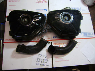 Honda CB500T OEM Air Box Pair sku 7296