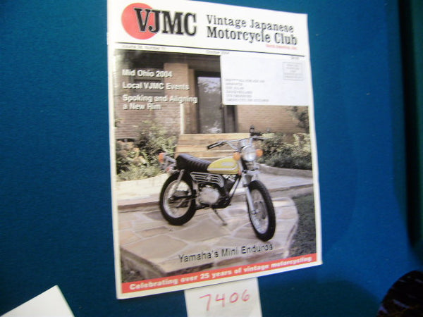 VJMC Magazine Yamaha GT80 on the cover October 2004 sku 7406 free shipping to USA