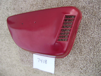 Honda CB175 K6 K7 CL175  Rt Red sidecover sku 7418