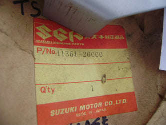 Suzuki TS50 TS75 OEM NOS Sprocket Cover  11361-26000 sku 7419 B