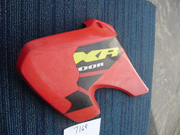 Honda XR100R  left side cover panel sku 7169