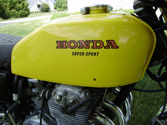 Sold Honda CB400 Four 1976 Parakeet Yellow