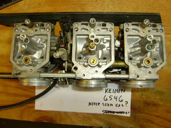 Sold Ebay Honda CB750 sku 6546 Carburetor Set Missing Parts sku 6546