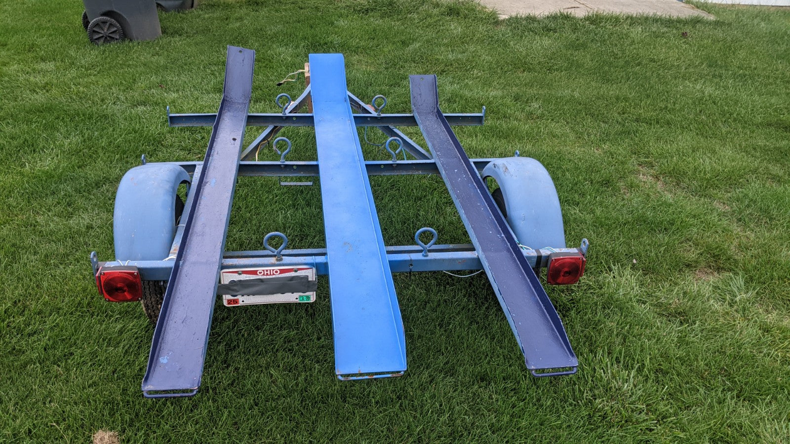 sold 3 Rail Motorcycle Trailer – ClassicJapaneseMotorcycles