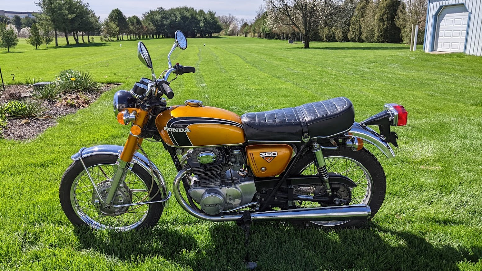 Honda Cb350 1972 Honda Motorcycle For Sale 1972 Honda CB 350 Green