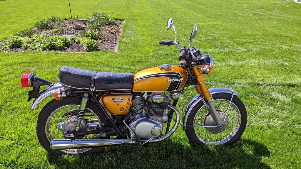 * Sold Honda CB350 Gold 1972 – ClassicJapaneseMotorcycles