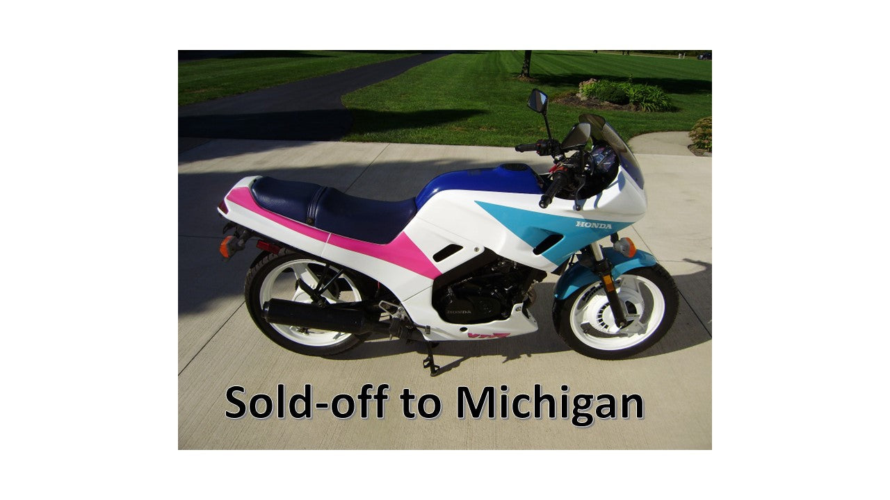 Sold Honda 1989 VTR250 '89 Interceptor sku 7000