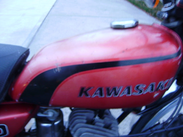 Sold-- Kawasaki G4TR 1974 100cc Project Bike Needs Work