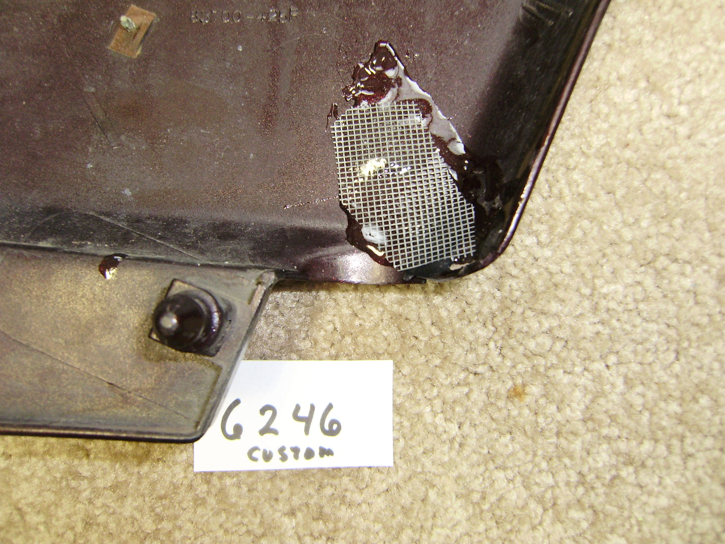Sold Ebay Honda CB750C Custom  Left Sidecover Honda Part 83700--425P  sku 6246