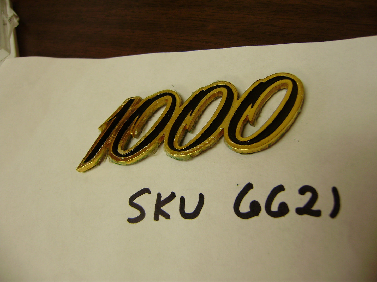 1000 Metal Badge