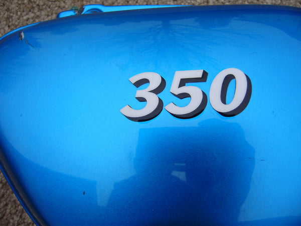 Honda SL350 sidecover right blue 1970- 1971  sku 5268