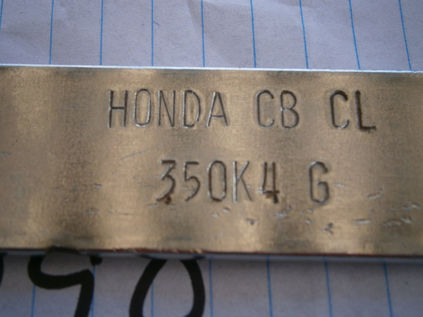 Honda CB350 CL350 AAA Brand Luggage Rack Strut Pair 5099
