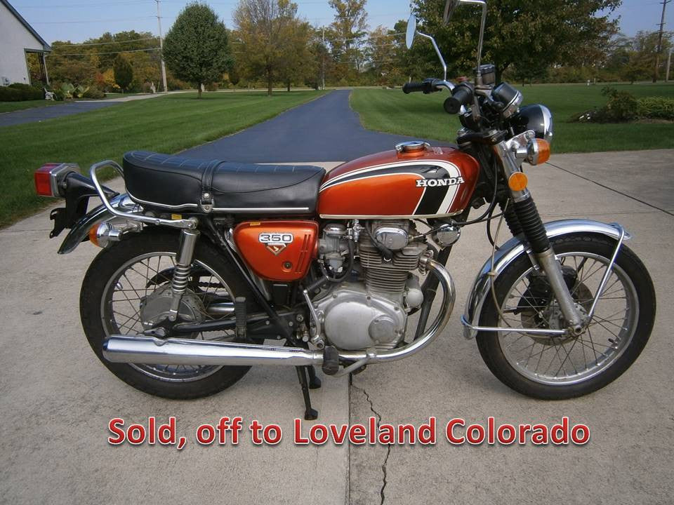 Sold Honda CB360G