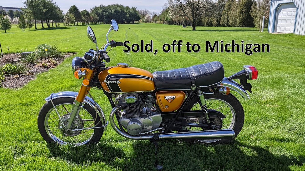 Honda Cl350 1972 Honda Motorcycle For Sale 1972 Honda Cl350 Scrambler