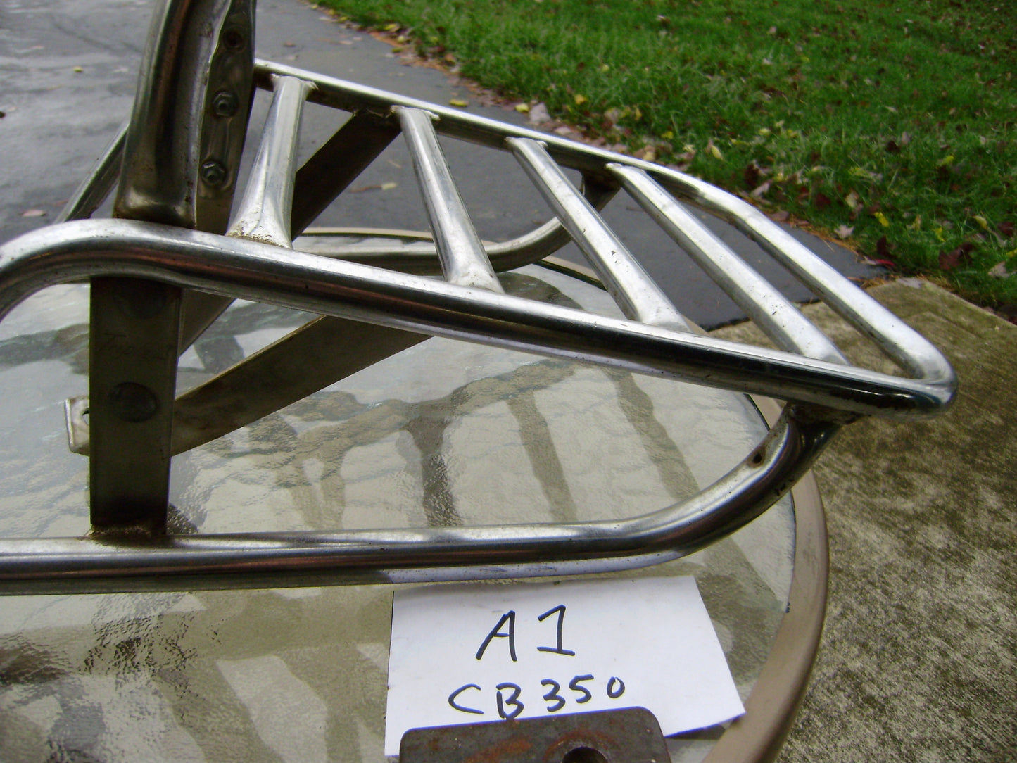 Honda CB350 Luggage Rack Sku A1