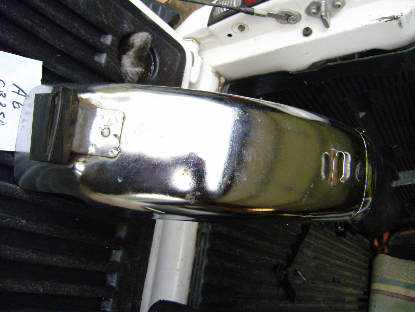 Honda CB350 rear fender SKU 5909