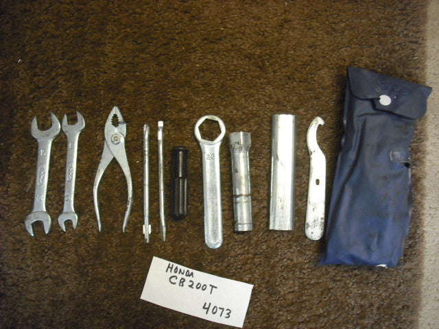 Sold Honda CB200 T Original Tool Kit