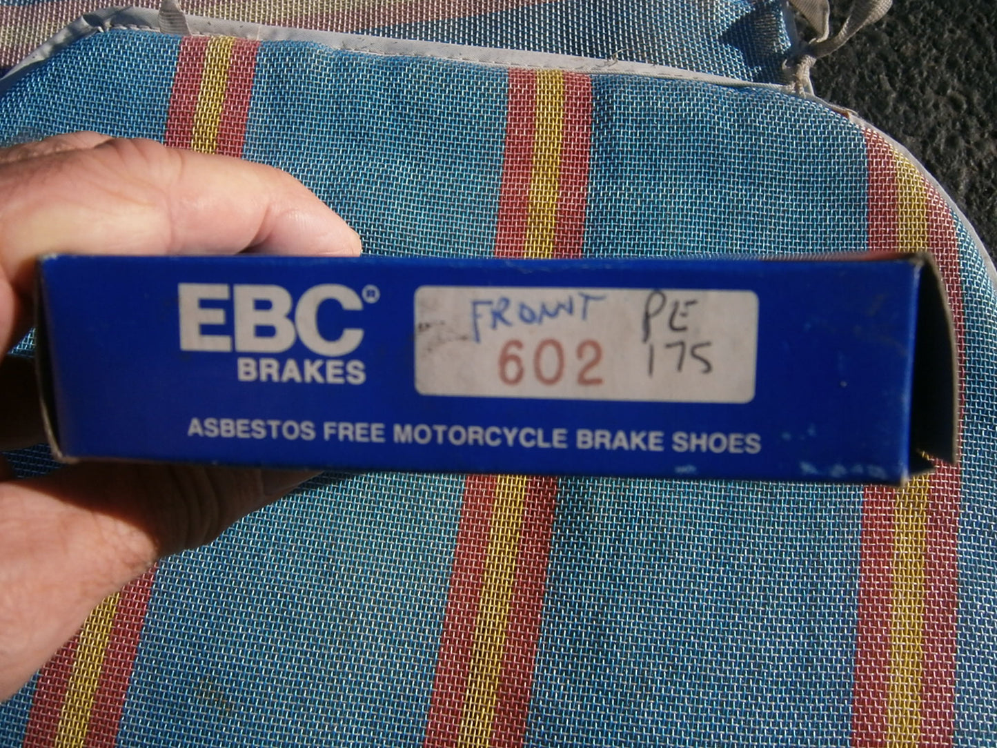 Suzuki PE175 NEW EBC Brake Shoes front or rear Part Number: EBC-602