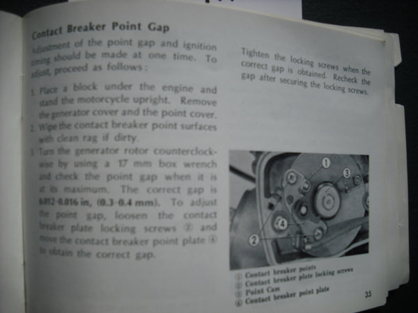 Honda CB200 1973 Owners Manual  1997