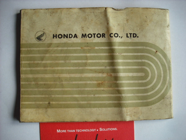 Honda CL72 250 scrambler manual 2058