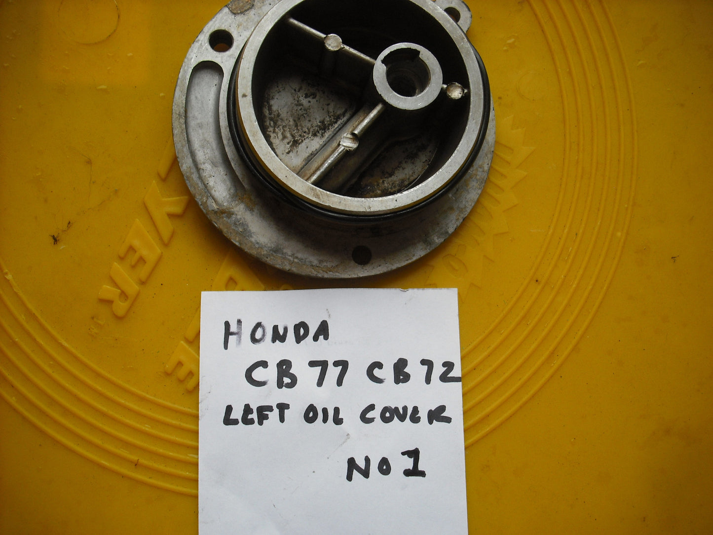 Honda CB77 Honda CB72 Honda CL77 Superhawk Left Oil Cover 2092