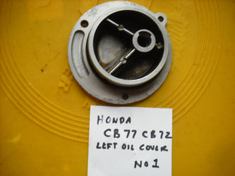 Honda CB77 Superhawk Honda CB72 Honda CL77 Left Oil Cover 2093