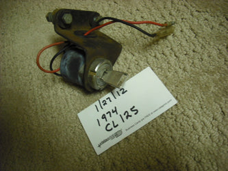 Honda CL125 1974 Ignition Switch and key sku 3107