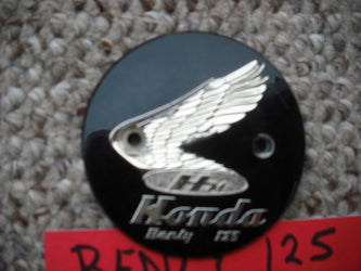 Sold Ebay 7/7/17 Honda CB92 Benly 125 Left Badge 3003