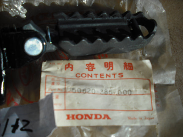 Sold ebay Honda XL250 XL350 NOS Left Footpeg 50620-385-000 myi sku 3111