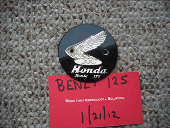 Sold Ebay 7/7/17 Honda CB92 Benly 125 Left Badge 3003
