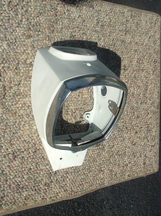 Honda Dream CA77 CA72 Headlight Shell White 1157