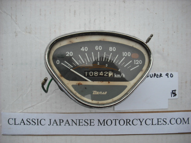Sold Honda Super 90 Speedometer in Kilometers