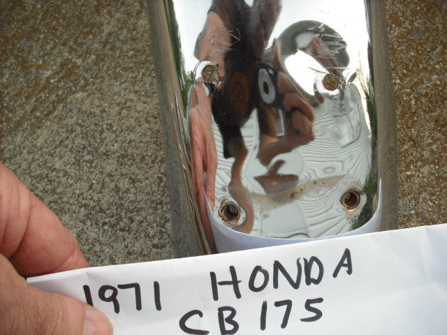 Honda CB175 1971 Rear Chrome Fender