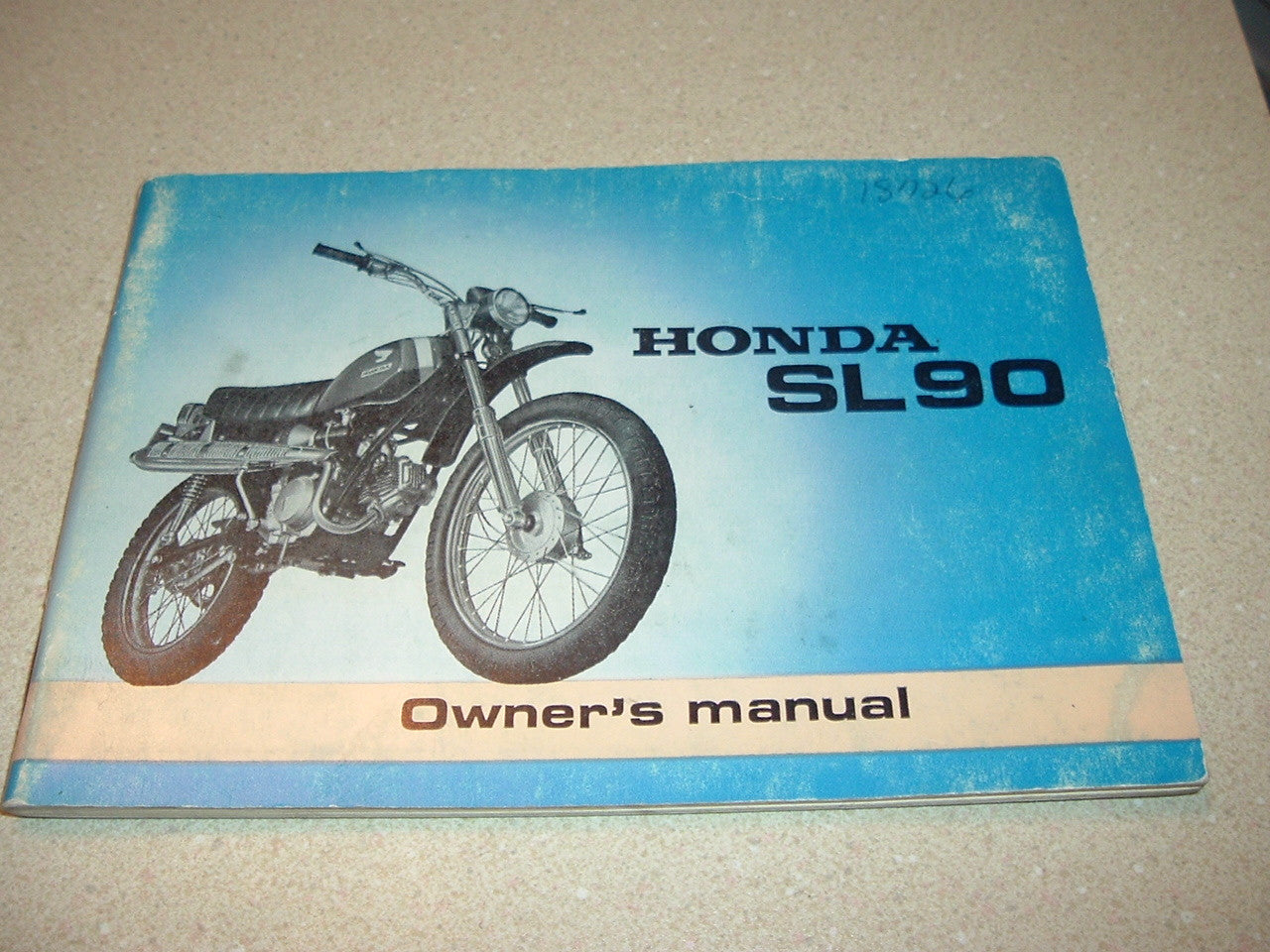 Honda SL90 1969 Owners Manual sku 6068