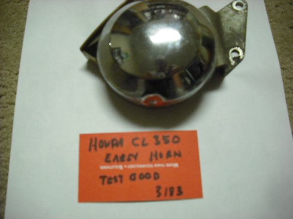 Honda CL350 Horn with mounting