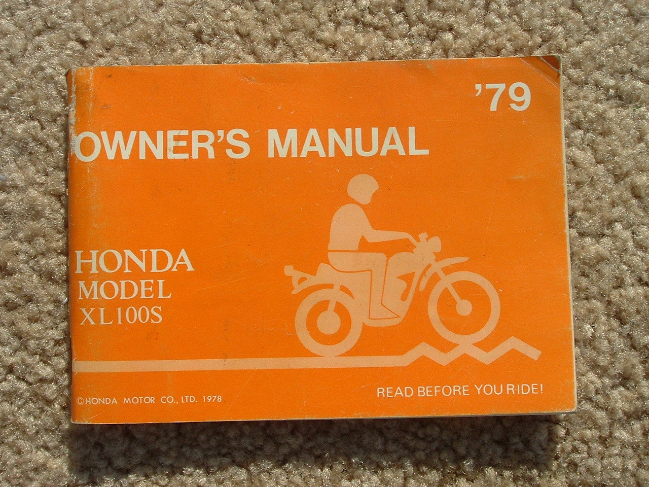 Honda XL100S 1979 Manual 1261