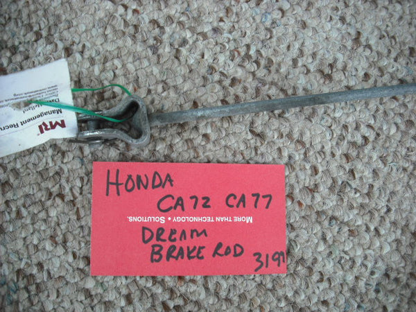 Honda CA72 250  CA77 305 Dream Brake Rod sku 3199