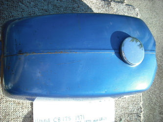 Honda CB175 Blue Gas Tank